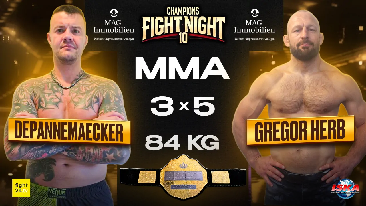 mma matchup card