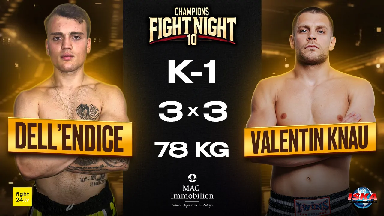 k-1 matchup card
