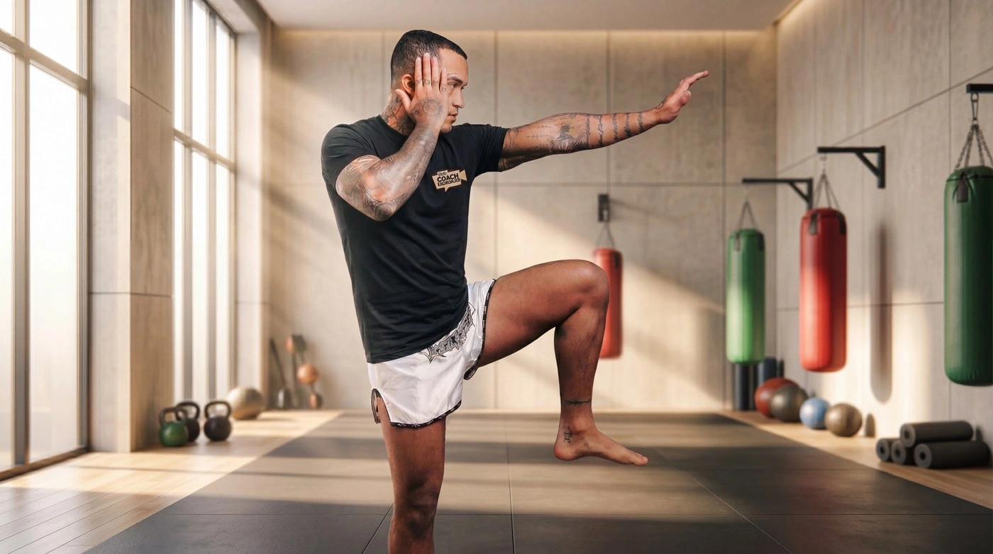 7-tage fitstart — muay thai für anfänger, with marlon in a modern gym