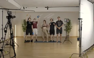 Vorschau: Drehtag im Studio mit Elsa und dem Team