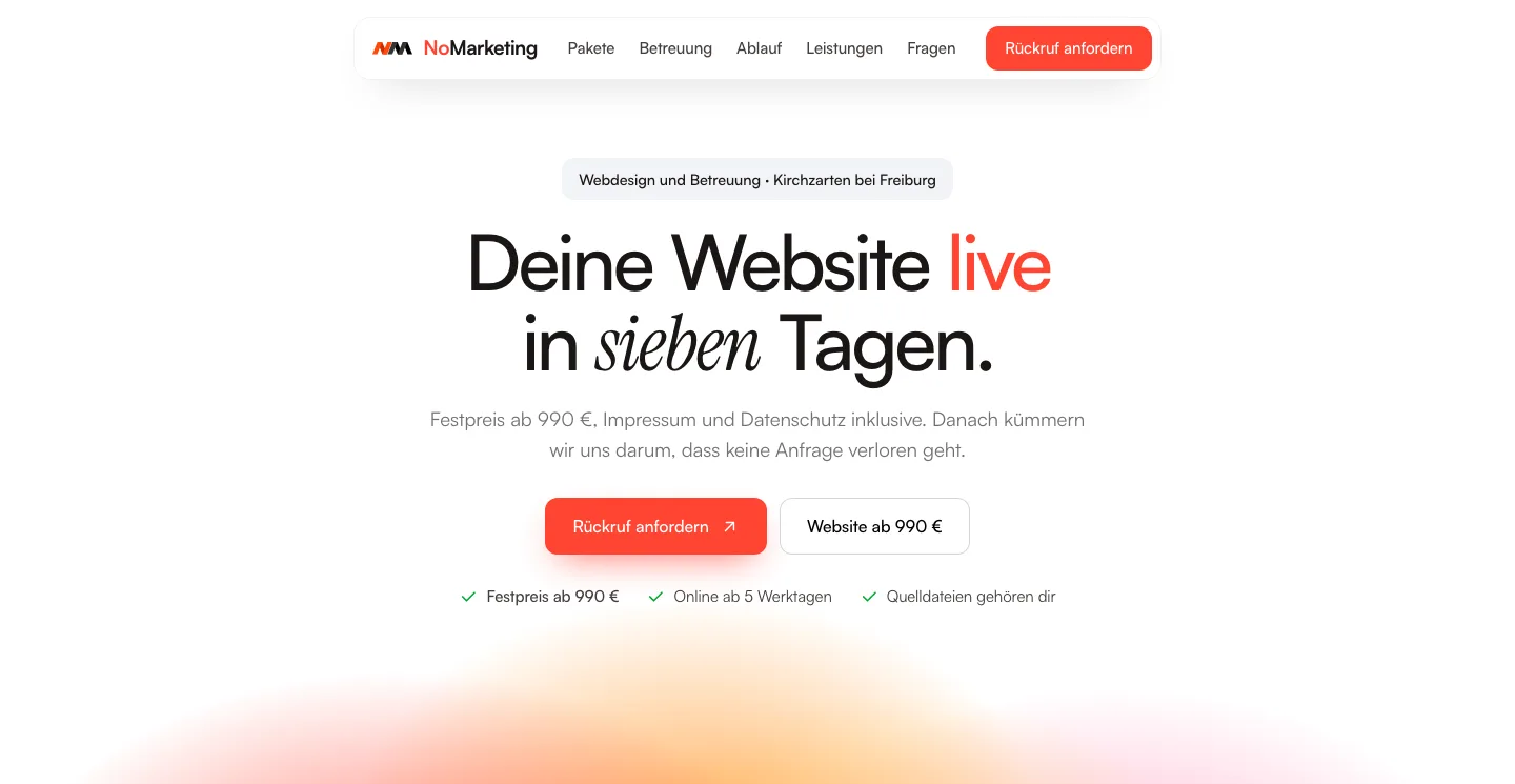 new nomarketing homepage thumbnail
