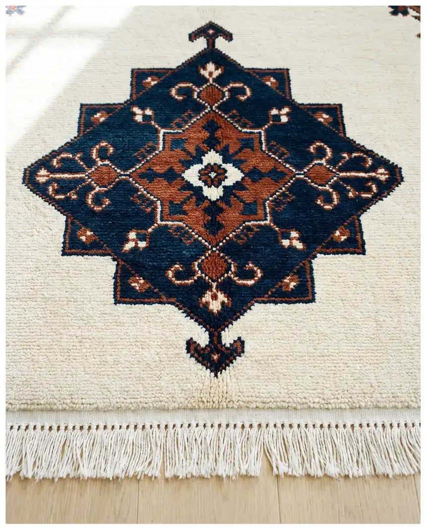 Rug after, clean