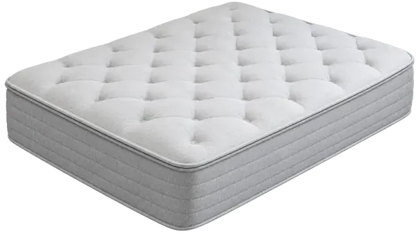 Cut-out quilted mattress — AI-generated